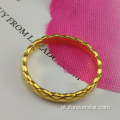 24k pure 999 hard gold ring jewelry for women